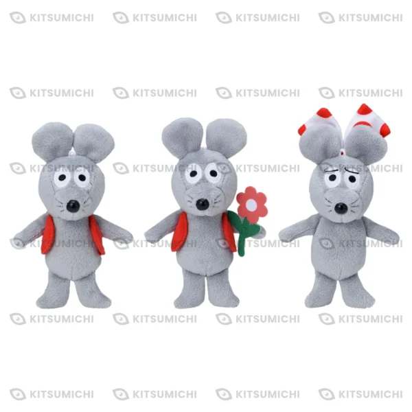 Little Mouse's Red Vest – Llaveros de Peluche