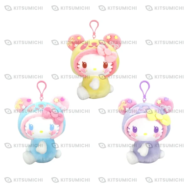 Hello Kitty – Llaveros de Peluche Kurippī de Panda ~Microesferas~