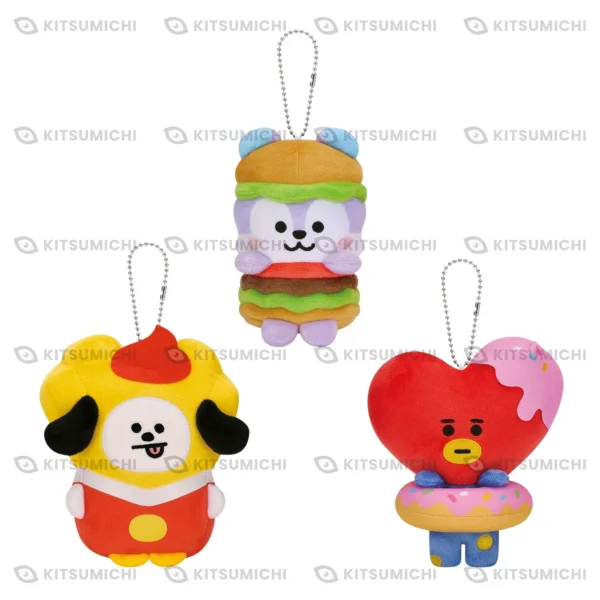 BT21 – Llaveros de Peluche Vol. 2 ~COSTUME STREET FOOD~