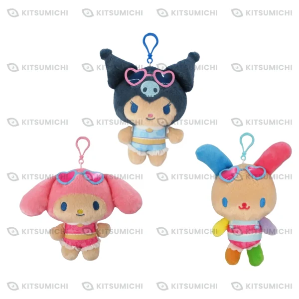 Sanrio Characters – Llaveros de Peluche Kurippī Vol. 2 ~Bronceado~