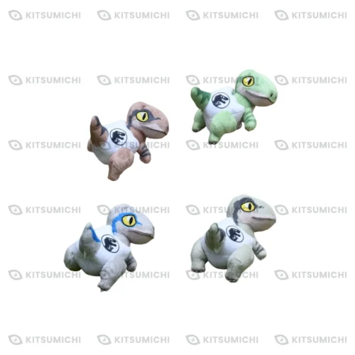 Jurassic World – Llaveros de Peluche de Raptors Saliendo del Huevo ~Versión 2~