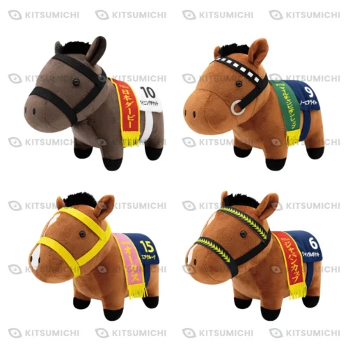 Thoroughbred Collection – Peluches OK de Winning Ticket, North Flight, Air Groove y Jungle Pocket ~Volumen 11, Exclusivo de Rakuichi Rakuza, ASOBLE, ADORES y ARAKURE~