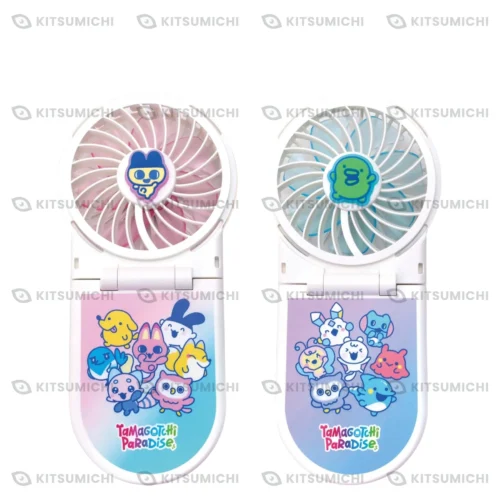 Tamagotchi – Ventiladores Portátiles 2 en 1 con Cordel ~Tamagotchi Paradise~