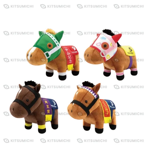 Thoroughbred Collection – Peluches de Silence Suzuka, Haru Urara, Kitasan Black y Do Deuce ~Volumen 39~