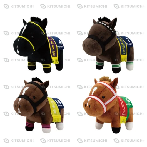Thoroughbred Collection – Peluches de Manhattan Cafe, Victoire Pisa, Deirdre y Shin Emperor ~Volumen 32~