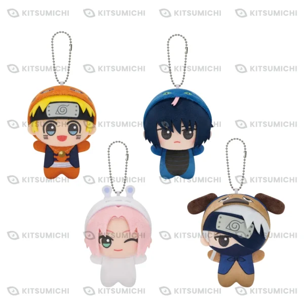 Naruto Shippuden – Llaveros de Peluche Chibigurumi Vol. 1 ~Disfraces Dattebayo~