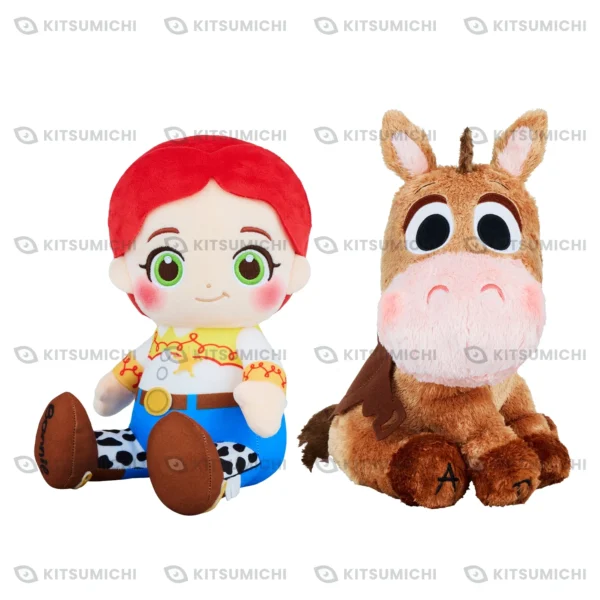Toy Story 5 – Peluches FukuFuku Grandes de Jessie y Bullseye