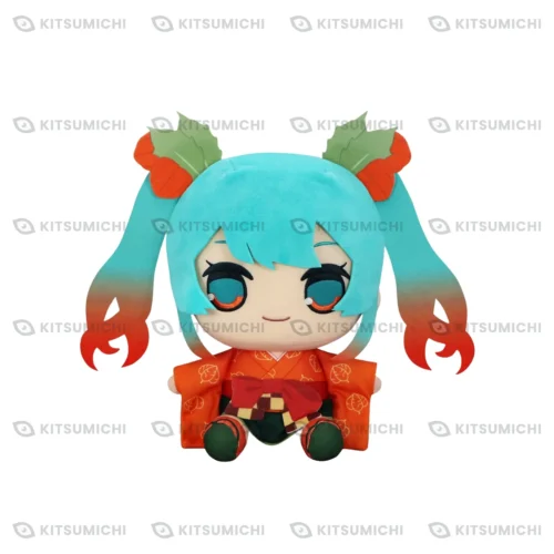 Hatsune Miku – Peluche Kyurumaru Grande de Hatsune Miku ~Versión Flor de Linterna China~