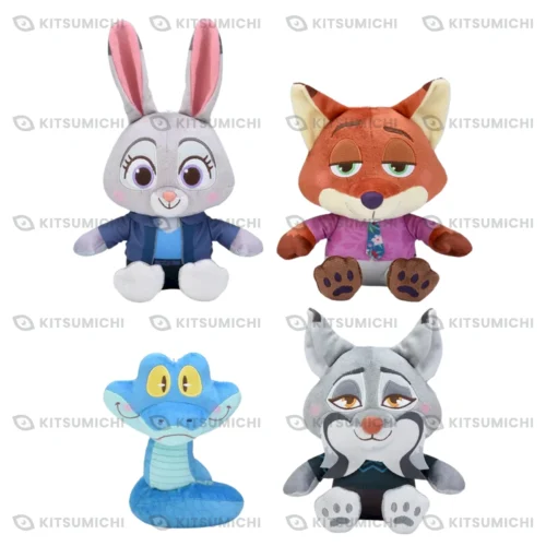 Zootopia 2 – Llaveros de Peluche Akai Hoppe