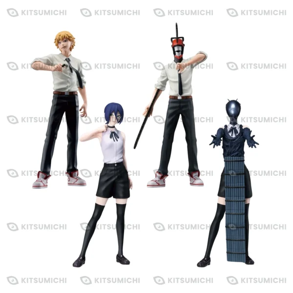 Chainsaw Man – Figuras Figuno de Denji, Reze, Chainsaw Man y Bomb ~Reze Arc~